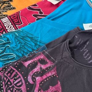 Harley-Davidson Red Graphic Tee